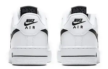 Nike Air Force 1 Low Skate shoes AN20 WhiteBlack - 5