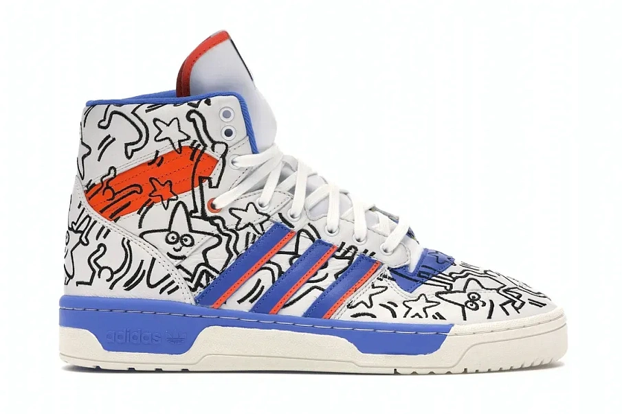 Фото № 1 с приближением к товару «‎adidas Rivalry Hi Keith Haring»