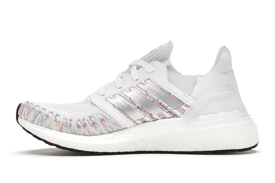 Фото № 3 с приближением к товару «‎adidas Ultra Boost 20 White Multi »