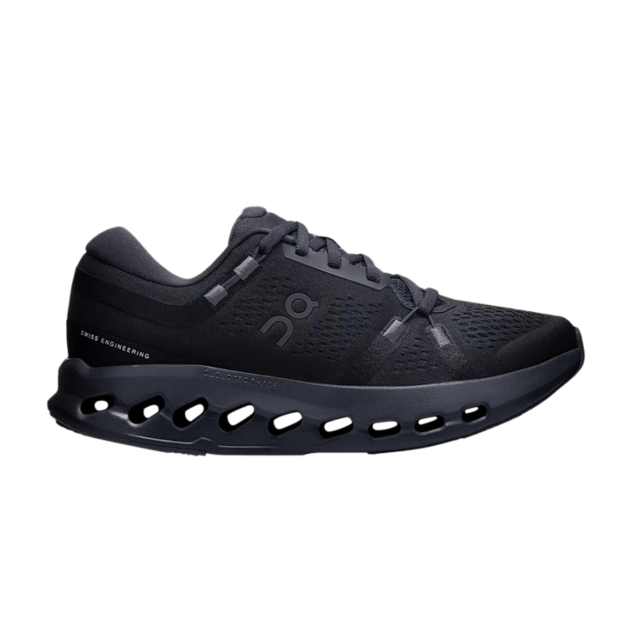 Фото № 1 с приближением к товару «‎ON Women's Cloudsurfer 2 Triple Black»