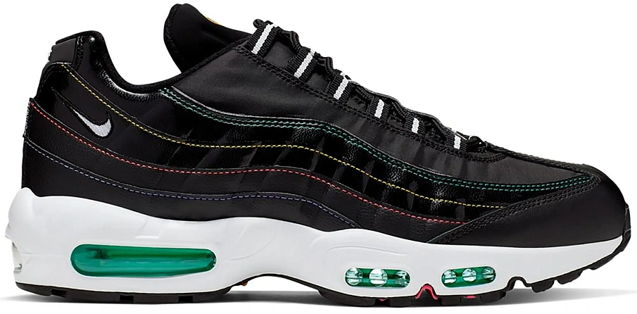Фото № 1 с приближением к товару «‎Nike Air Max 95 Windbreaker Black»