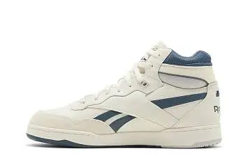 Reebok BB4000 2 Mid Vintage Chalk Hoops Blue - 4