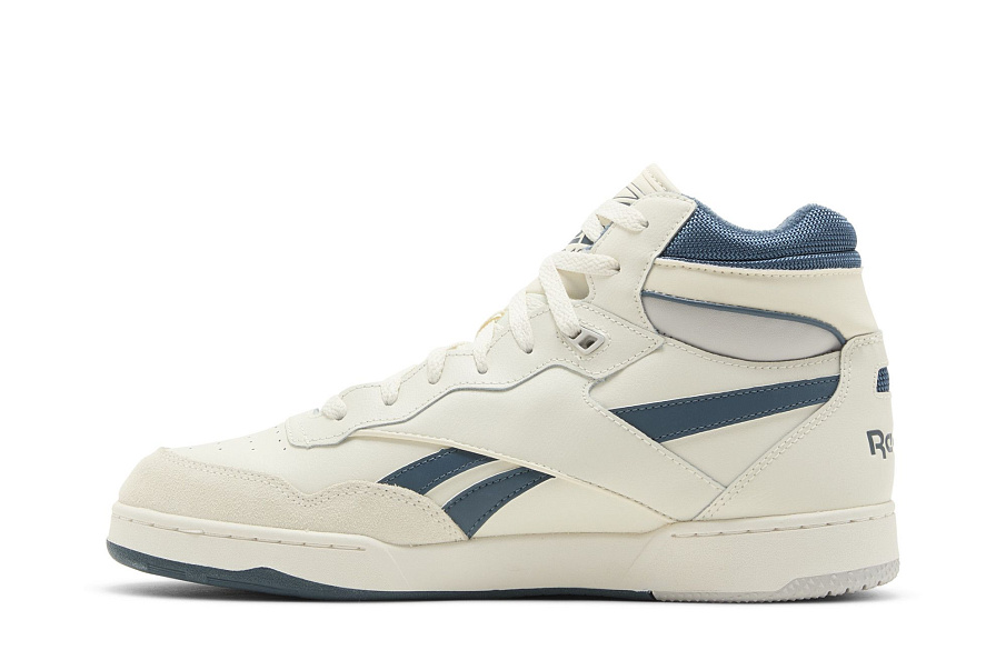 Фото № 4 с приближением к товару «‎Reebok BB4000 2 Mid Vintage Chalk Hoops Blue»