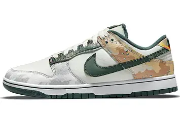 Nike Dunk Low SE 'Sail Multi Camo' - 1