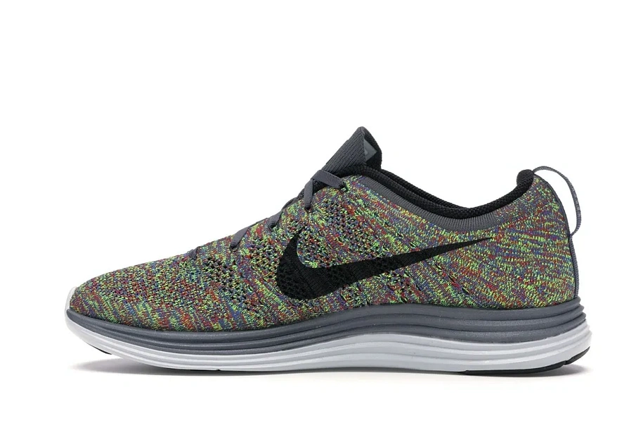 Фото № 5 с приближением к товару «‎Nike Flyknit Lunar 1 Multi-Color»