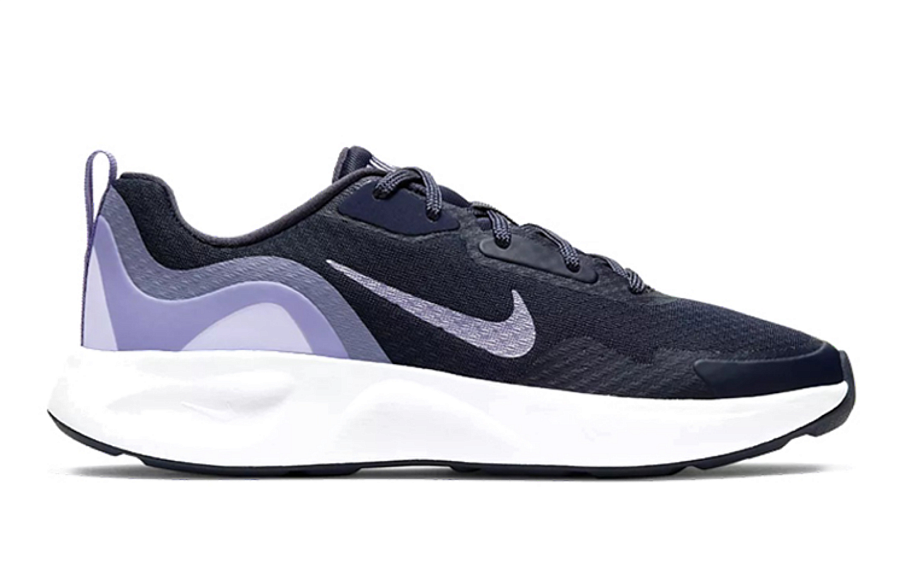 Фото № 2 с приближением к товару «‎Nike WearAllDay (GS) Running Shoes BlackPurple»