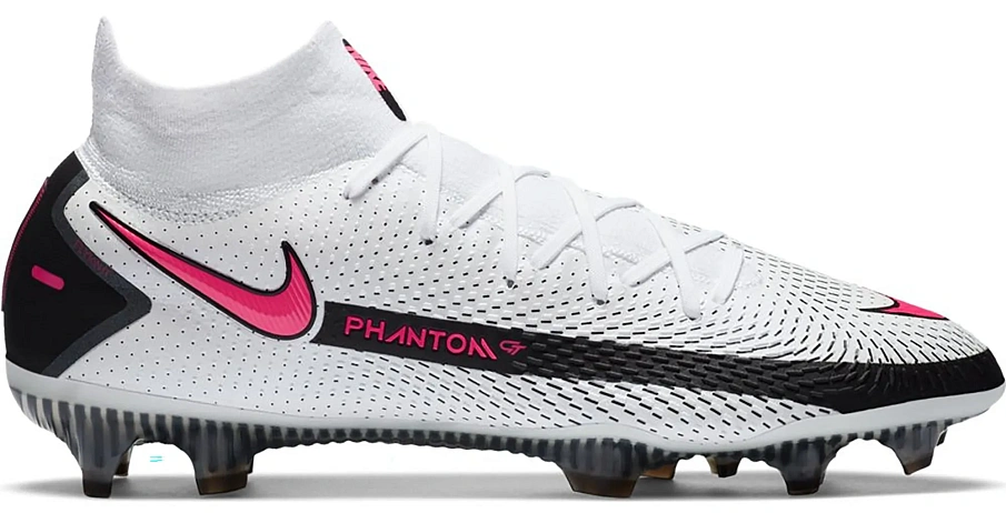 Фото № 1 с приближением к товару «‎Nike Phantom GT Elite DF FG White Black Pink Blast»