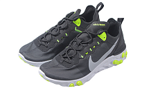 Фото № 2 с приближением к товару «‎Nike React Element 55 Black Volt Cool Grey (W)»