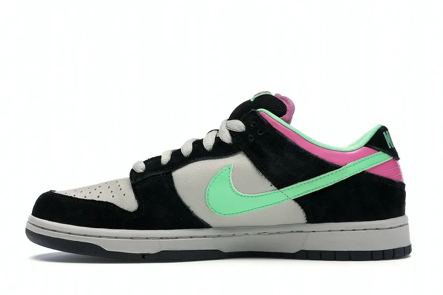 Фото № 3 с приближением к товару «‎Nike SB Dunk Low Magnet Light Poison Green»