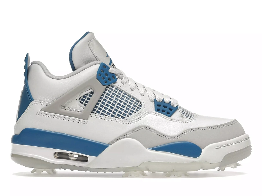 Фото № 1 с приближением к товару «‎Jordan 4 Retro Golf Military Blue»