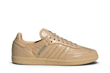 Mercedes-Benz x adidas Samba OG Magic Beige Silver Metallic - 2