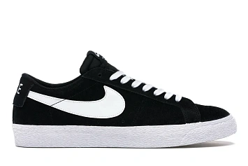 Nike SB Blazer Low Black White - 1