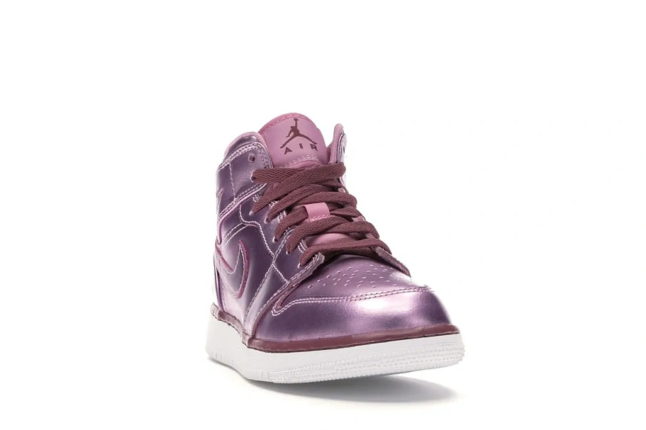 Фото № 4 с приближением к товару «‎Jordan 1 Mid Pink Rise »