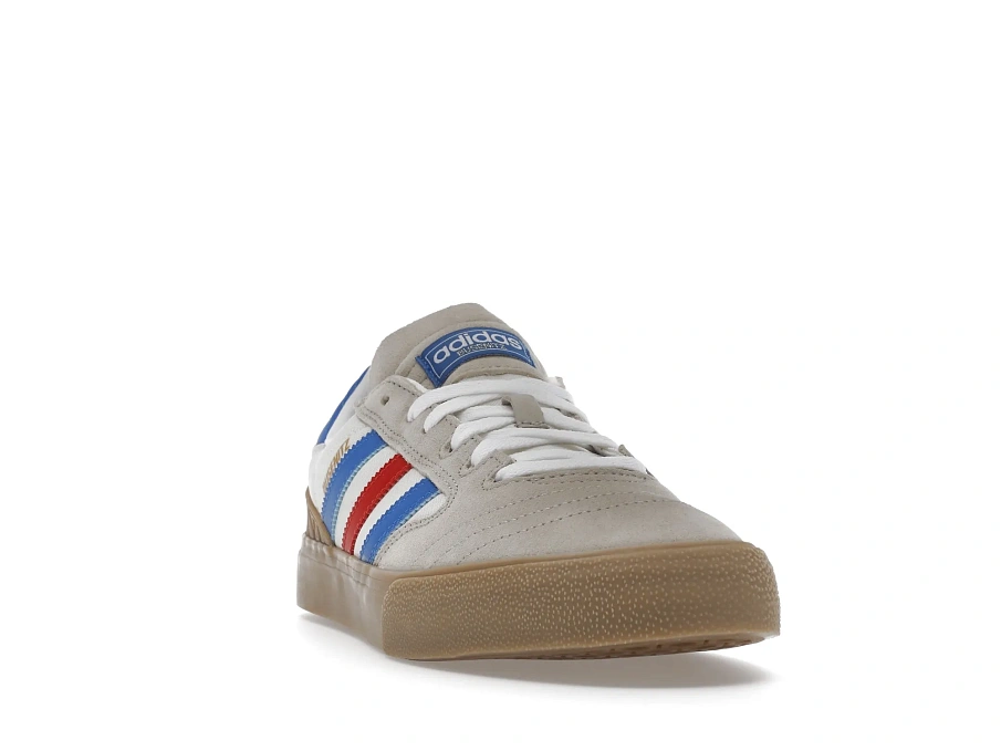 Фото № 2 с приближением к товару «‎adidas Busenitz Vulc II Bliss Blue Bird Red Gum»