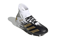 Фото № 3 с приближением к товару «‎adidas (KID) Predator Mutator 20.3 K WhiteBlackGolden»