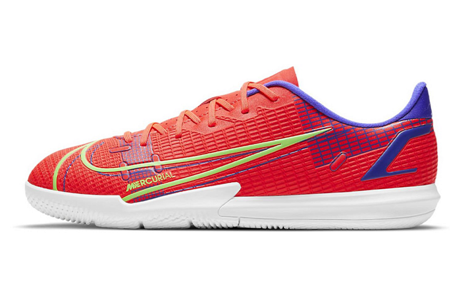 Фото № 1 с приближением к товару «‎Nike Jr Vapor 14 Academy IC Soccer Shoes K OrangeWhite»