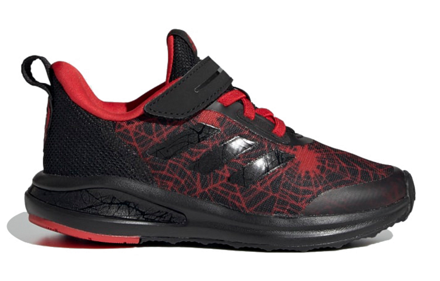 Фото № 2 с приближением к товару «‎Marvel x Adidas Fortarun Spider-Man K KIDS BlackRed»