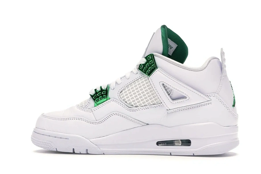 Фото № 5 с приближением к товару «‎Jordan 4 Retro Metallic Green»