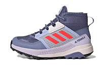 Фото № 1 с приближением к товару «‎adidas Terrex Trailmaker Mid Rain.Rdy K Kids PurpleRed»