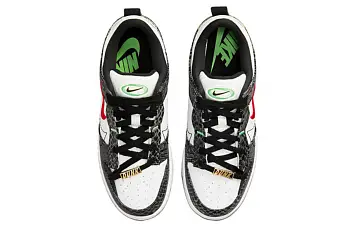 Nike Dunk Low Disrupt 2 Skate Shoes BlackWhiteGreen - 4