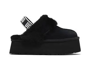UGG Women's Funkette Slipper Black - 2