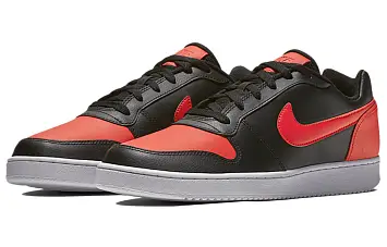 Nike Ebernon Low Skate shoes Black Habanero Red (AQ1775-004) - 3