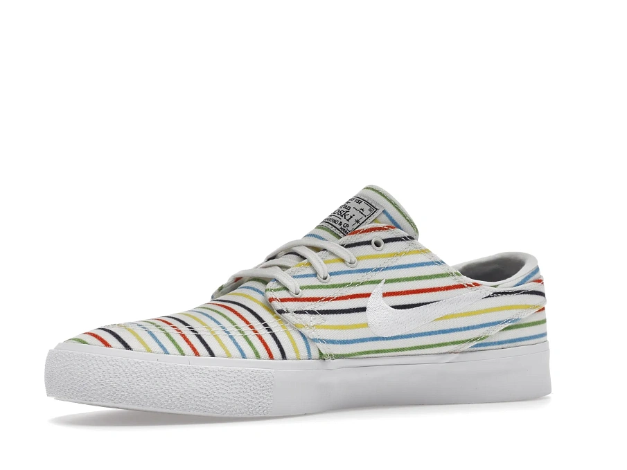 Фото № 3 с приближением к товару «‎Nike SB Zoom Stefan Janoski Canvas Multi-Color Pinstripes»