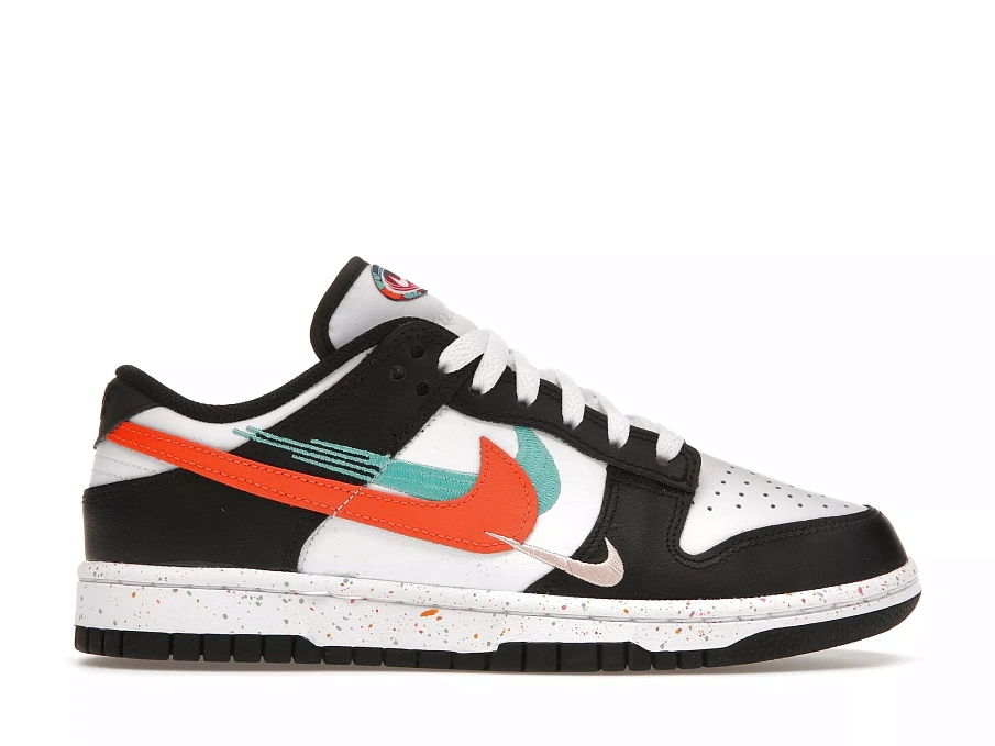 Фото № 1 с приближением к товару «‎Nike Dunk Low Multiple Swooshes White Washed Teal »