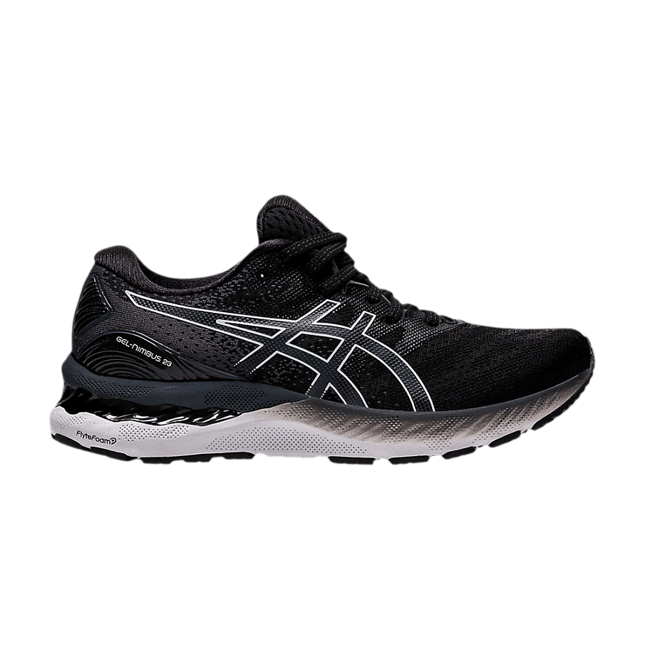 Фото № 1 с приближением к товару «‎Asics Women's Gel Nimbus 23 Black White»