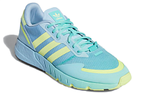 Фото № 3 с приближением к товару «‎Adidas Originals ZX 1K Boost BlueYellow»