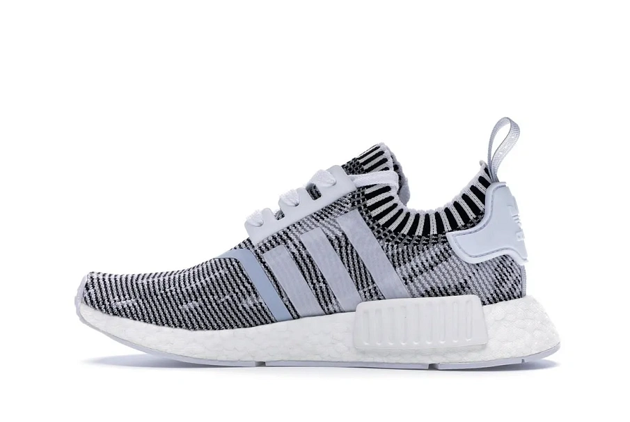 Фото № 6 с приближением к товару «‎adidas NMD R1 Glitch Camo White Black»