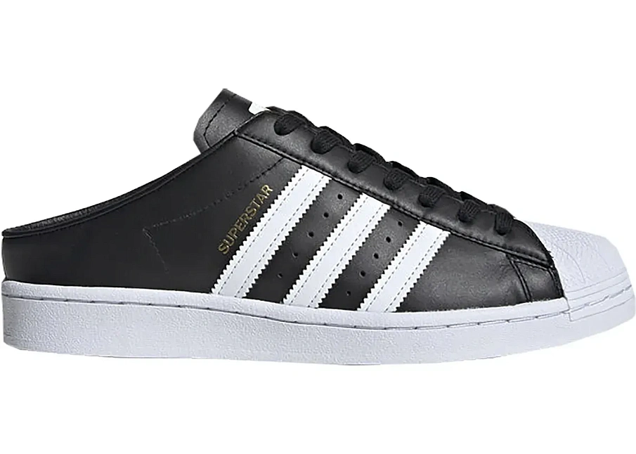 Фото № 1 с приближением к товару «‎adidas Superstar Mule Core Black Cloud White»