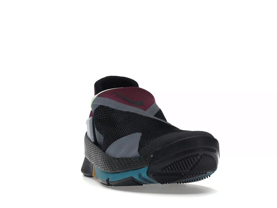 Фото № 2 с приближением к товару «‎Nike Go FlyEase Black Lime Glow»