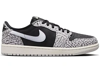 Фото № 1 с приближением к товару «‎Jordan 1 Retro Low OG Black Cement »