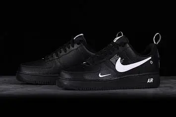 Nike Air Force 1 07 LV8 Utility Black White - 1