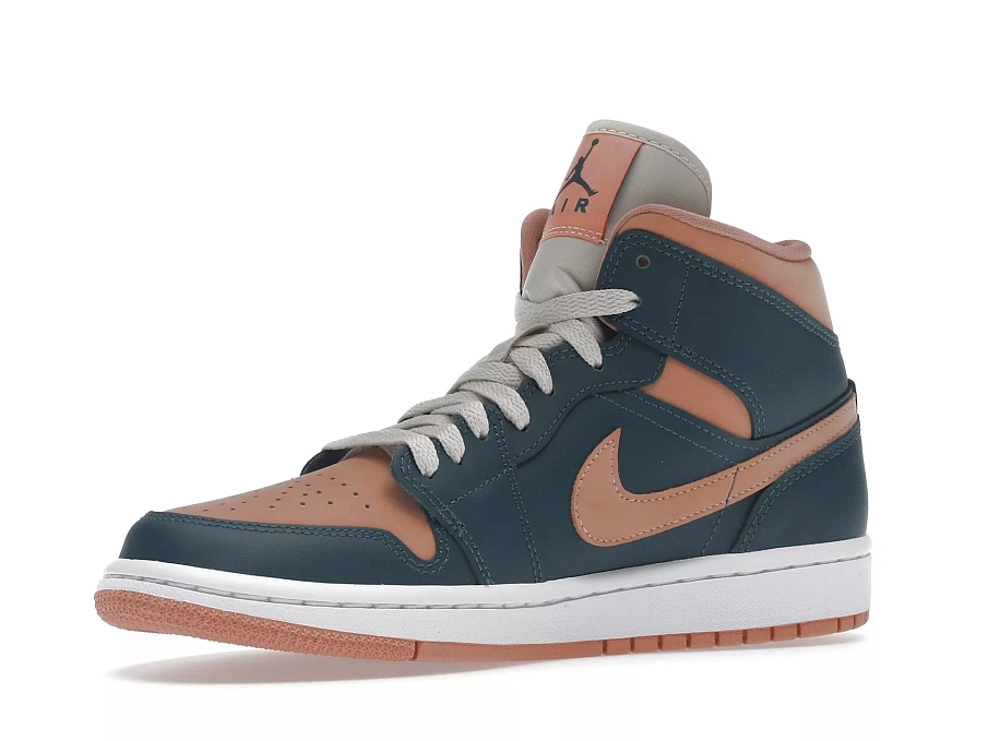 Фото № 6 с приближением к товару «‎Jordan 1 Mid Dark Teal Green »