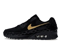 Фото № 5 с приближением к товару «‎Nike Air Max 90 Black Gold Muguard Pattern»