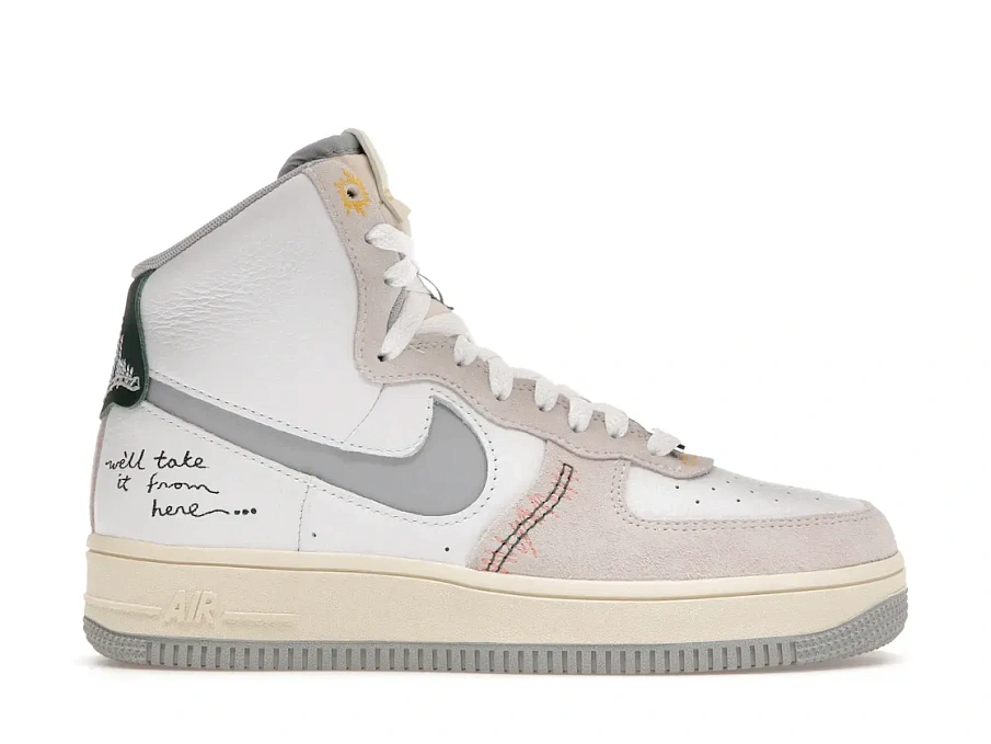 Фото № 1 с приближением к товару «‎Nike Air Force 1 High Sculpt Well Take It From Here »