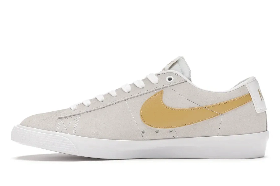 Фото № 3 с приближением к товару «‎Nike SB Blazer Low GT Grey Yellow»