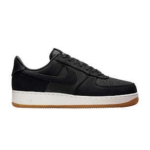 Nike Air Force 1 Low 07 LV8 Black Canvas