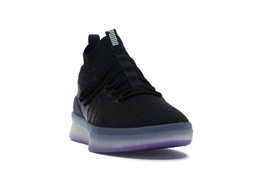 Puma Clyde Court Disrupt Black Electric Purple - 2