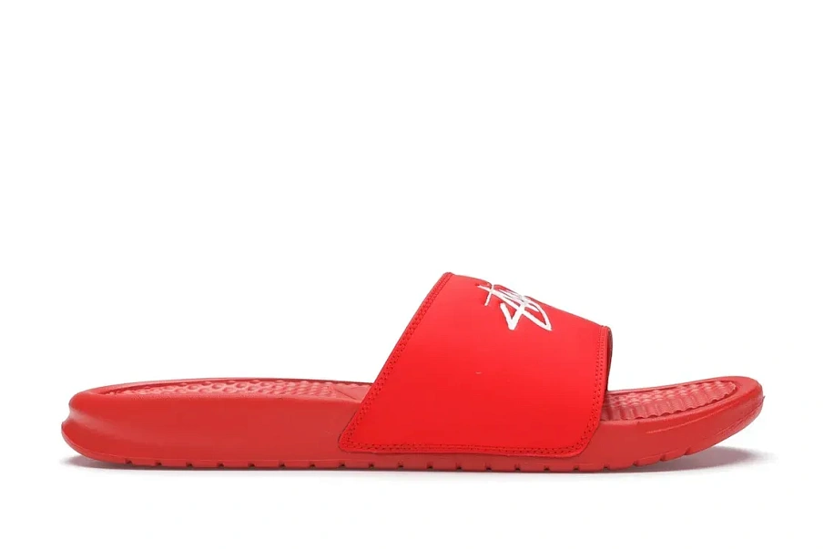 Фото № 1 с приближением к товару «‎Nike Benassi Stussy Habanero Red»