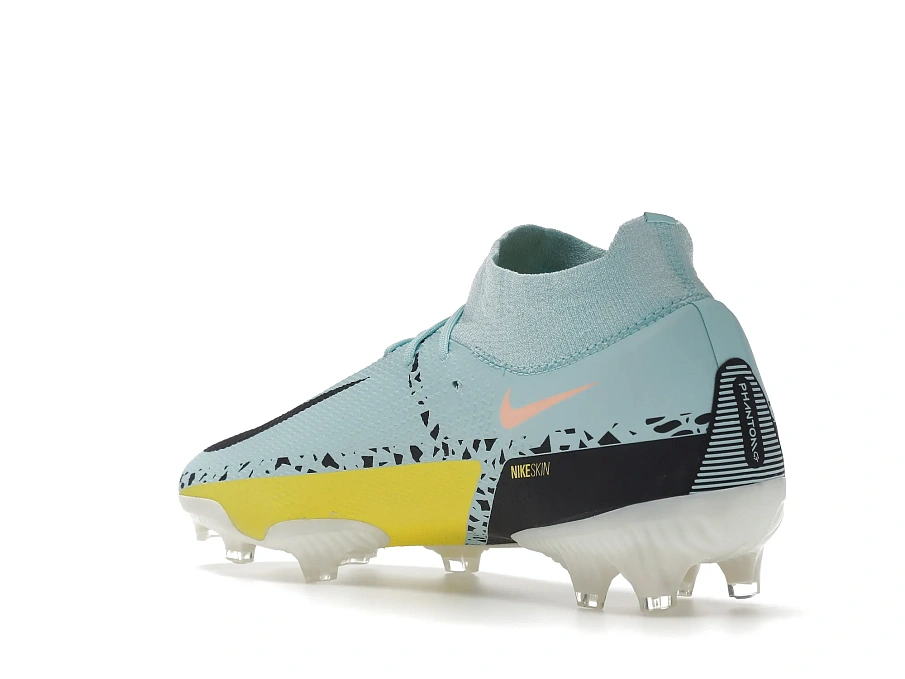 Фото № 6 с приближением к товару «‎Nike Phantom GT2 Pro Dynamic Fit FG Glacier Ice Yellow Strike»