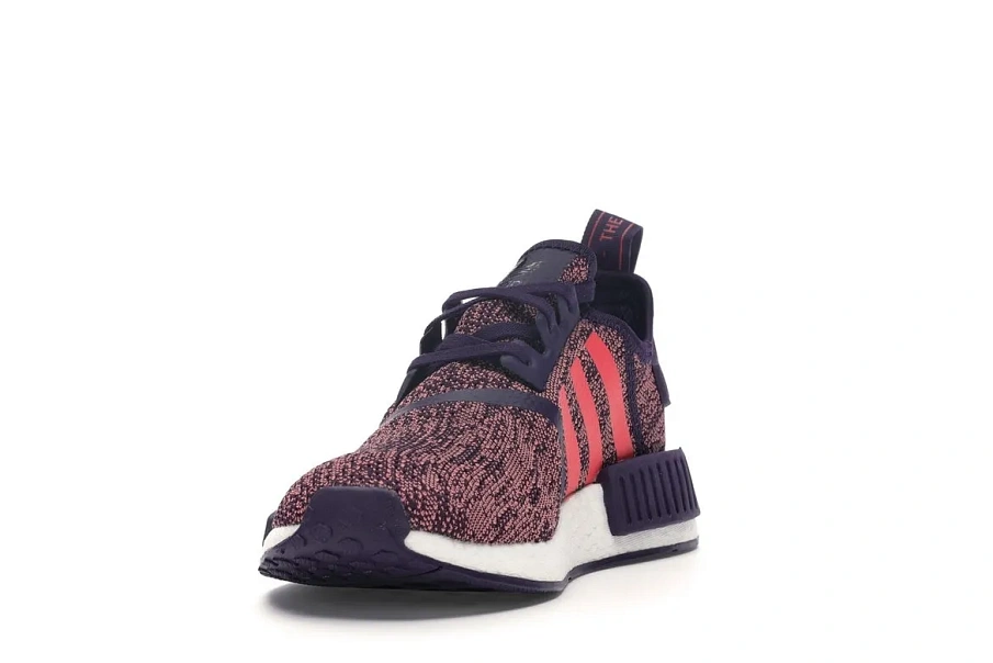 Фото № 3 с приближением к товару «‎adidas NMD R1 Legend Purple Shock Red (Youth)»