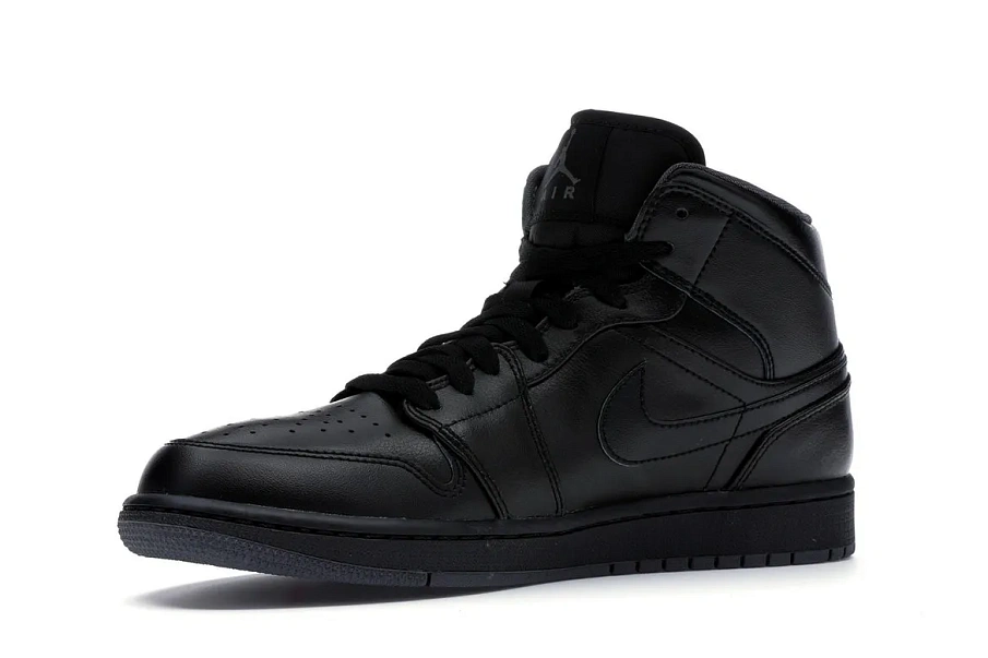 Фото № 4 с приближением к товару «‎Jordan 1 Retro Mid Black (2016)»