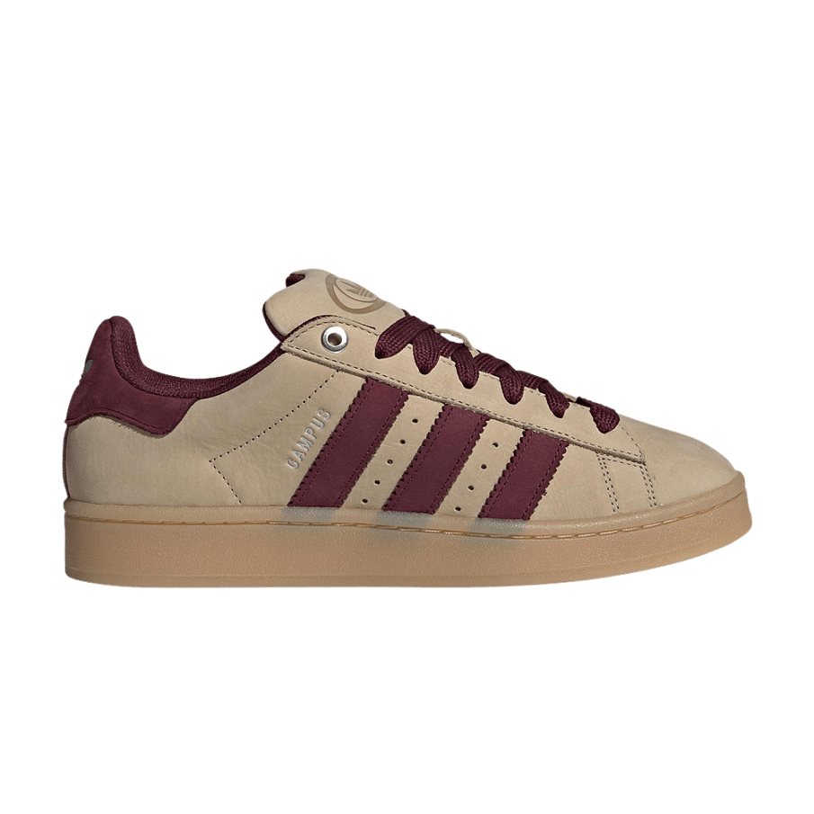 Фото № 1 с приближением к товару «‎adidas Campus 00s Stone Khaki Maroon Gum»