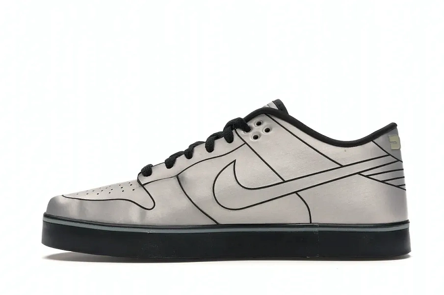 Фото № 3 с приближением к товару «‎Nike Dunk Low 6.0 SE Delorean DMC-12»
