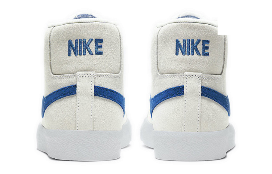 Фото № 4 с приближением к товару «‎Nike SB Zoom Blazer Mid White Team Royal»