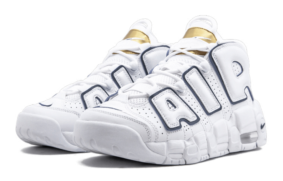 Фото № 3 с приближением к товару «‎Nike Air More Uptempo Navy White»