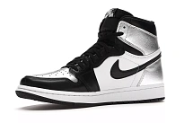 Фото № 4 с приближением к товару «‎ Jordan 1 Retro High Silver Toe  »